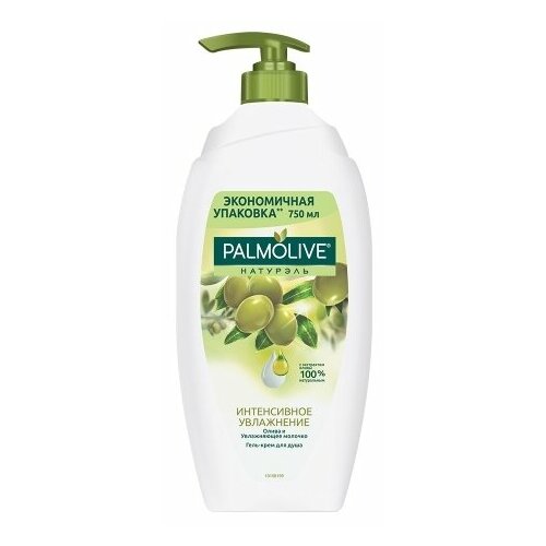 фото Гель-крем для душа Palmolive Натурэль Интенсивное увлажнение, 750 мл, 1 шт.