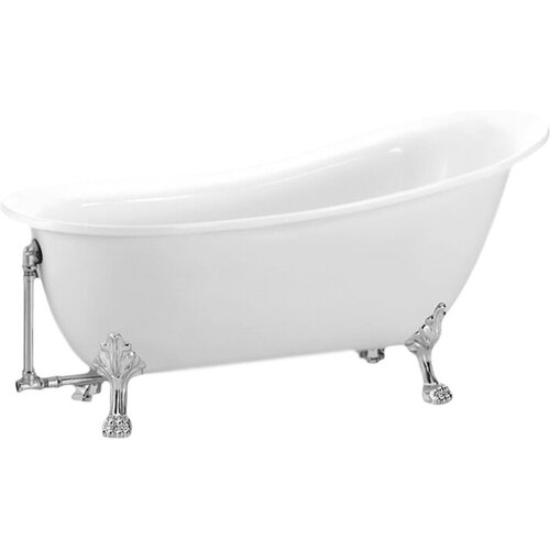 BelBagno Акриловая ванна BelBagno BB06 155x76 белая