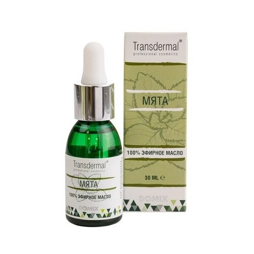 Domix, Эфирное масло Transdermal, мята, 30 мл