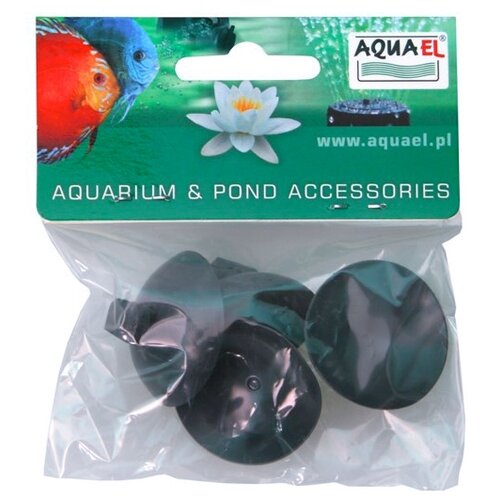 фото Присоска для аквариумного оборудования aquael aq-100492, набор 4 шт. черный