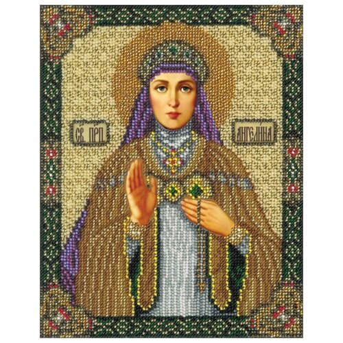 фото Набор святая ангелина 18х22,5 русская искусница 362