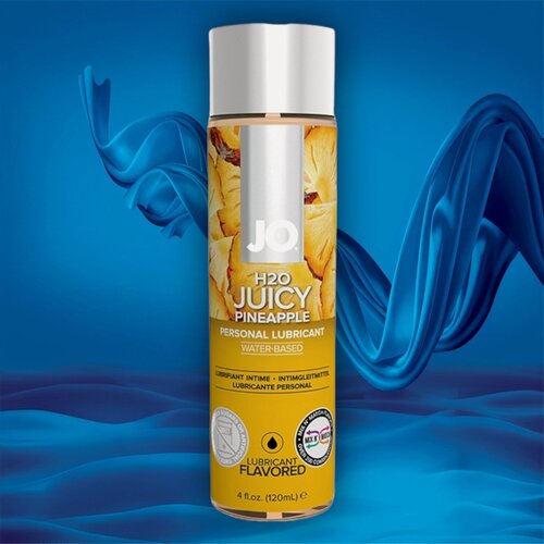 Изображение товара Лубрикант System JO, H2o, Juicy Pineapple, на водной основе, увлажняющий, 120мл