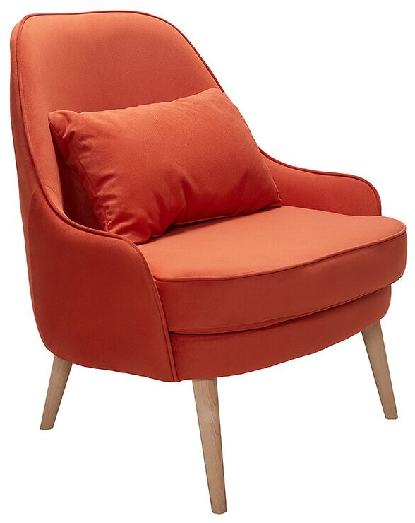 Кресло "Glory" ткань Maserati orange, оранжевый