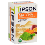Чай зеленый Tipson Matcha turmeric & passionfruit в пакетиках - изображение