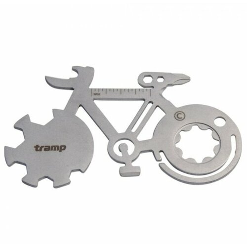 Брелок для ключей Tramp карта-мультитул Bicycle TRA-230