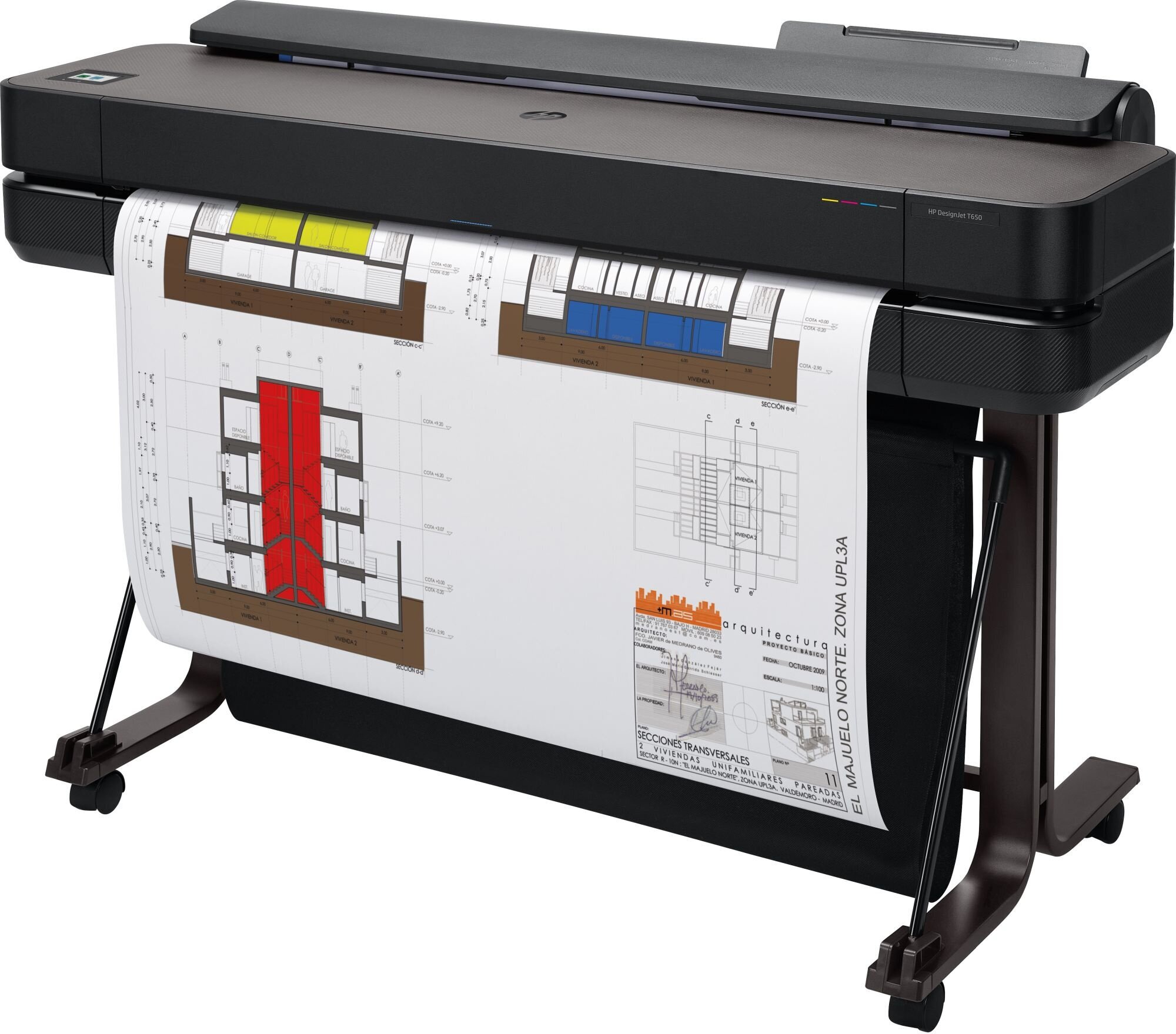 HP Плоттер HP Designjet T650 (5HB10A) A0/36" 5HB10A