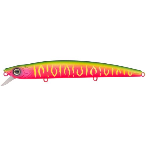 Воблер Минноу Strike Pro Wiggle Stick 140, цвет: A230S Watermelon Mat Tiger, (EG-031F#A230S)