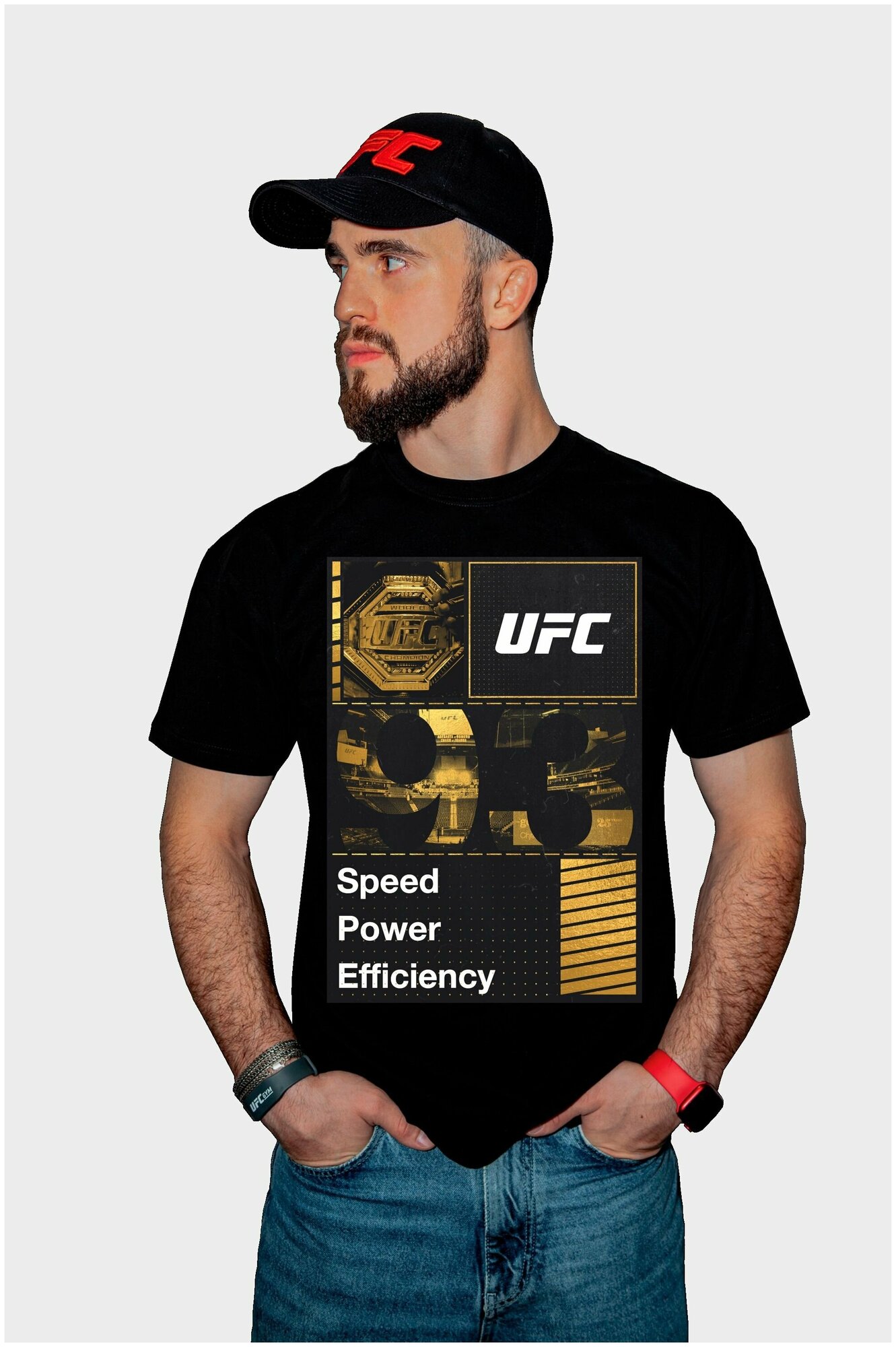 Футболка мужская UFC S P EFFICIENCY T-SH