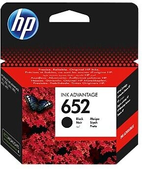 Картридж струйный HP 652 F6V25AE черный (360 стр)
