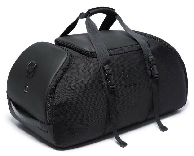 Сумка рюкзак трансформер BANGE BG7088 черная - фотография № 7