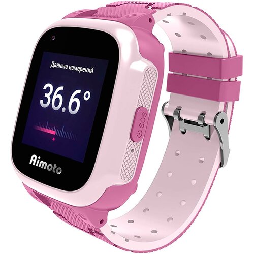 Часы с GPS трекером Aimoto Integra 4G Pink (9600304)