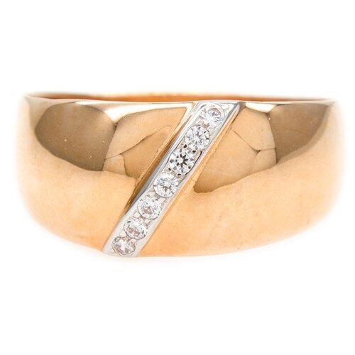 фото The jeweller кольцо из золота с фианитами 1141436, размер 21.5