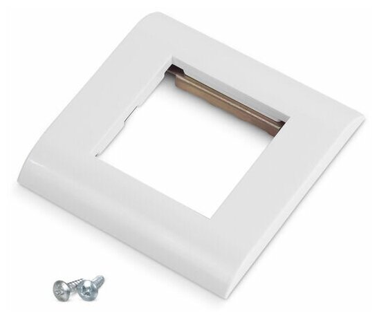 фото Cabeus FF-80x80 Лицевая панель 80х80мм для модулей 45x45 (Mosaic)