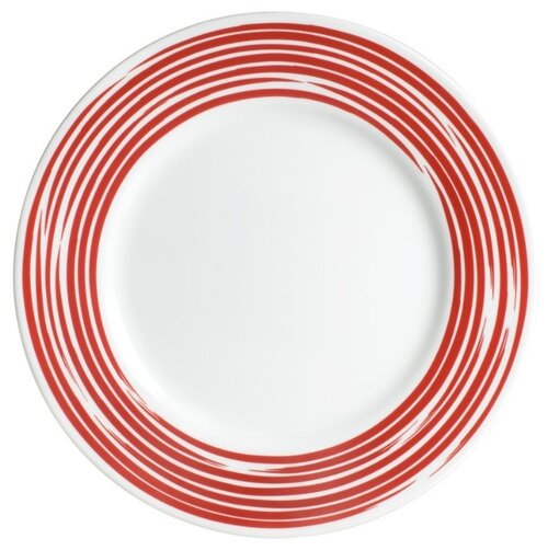 Тарелка обеденная Brushed Red, 27 см 1118387 Corelle