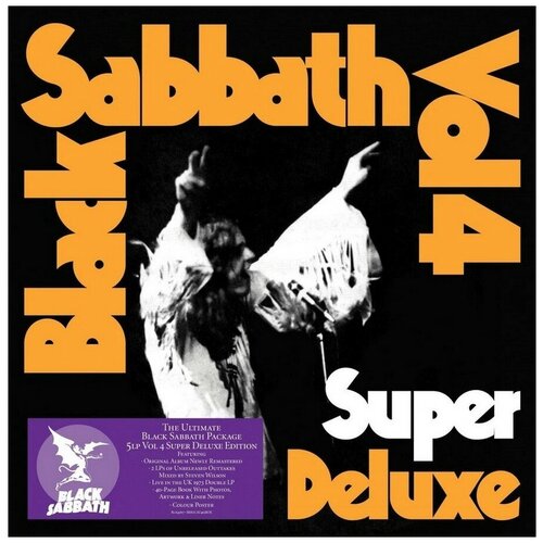 Виниловая пластинка Black Sabbath. Vol.4. Super Deluxe Box Set (5 LP)
