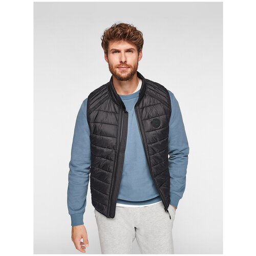 фото Жилет мужской, s.oliver, артикул: 130.12.108.16.155.2065857, цвет: оливковый (код цвета 7940), размер: xl