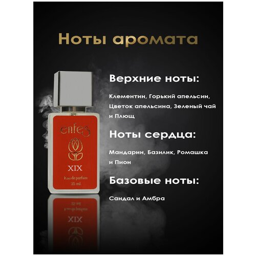 Парфюмерная вода Enfes 19 Mandarine Basilic - 25 мл