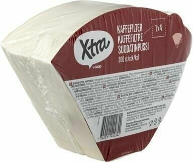 фото Фильтр-пакет Xtra 1х4 беленый 200 шт (Из Финляндии)