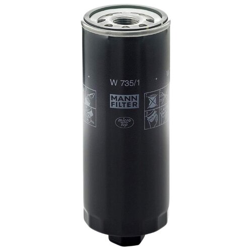 фото Масляный фильтр mannfilter w735/1