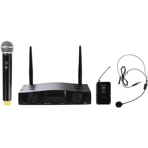 DM-202HH-10PT-10 Беспроводная радиосистема с одним ручным микрофоном и головной гарнитурой Диапазо 890000₽