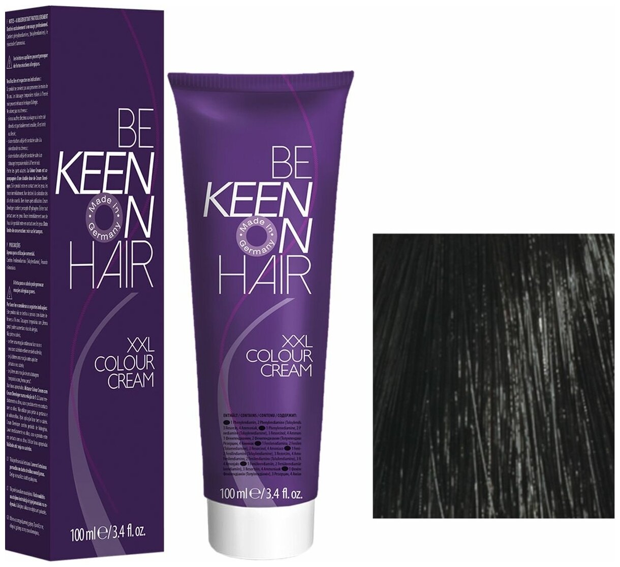 KEEN Be Keen on Hair крем-краска для волос XXL Colour Cream