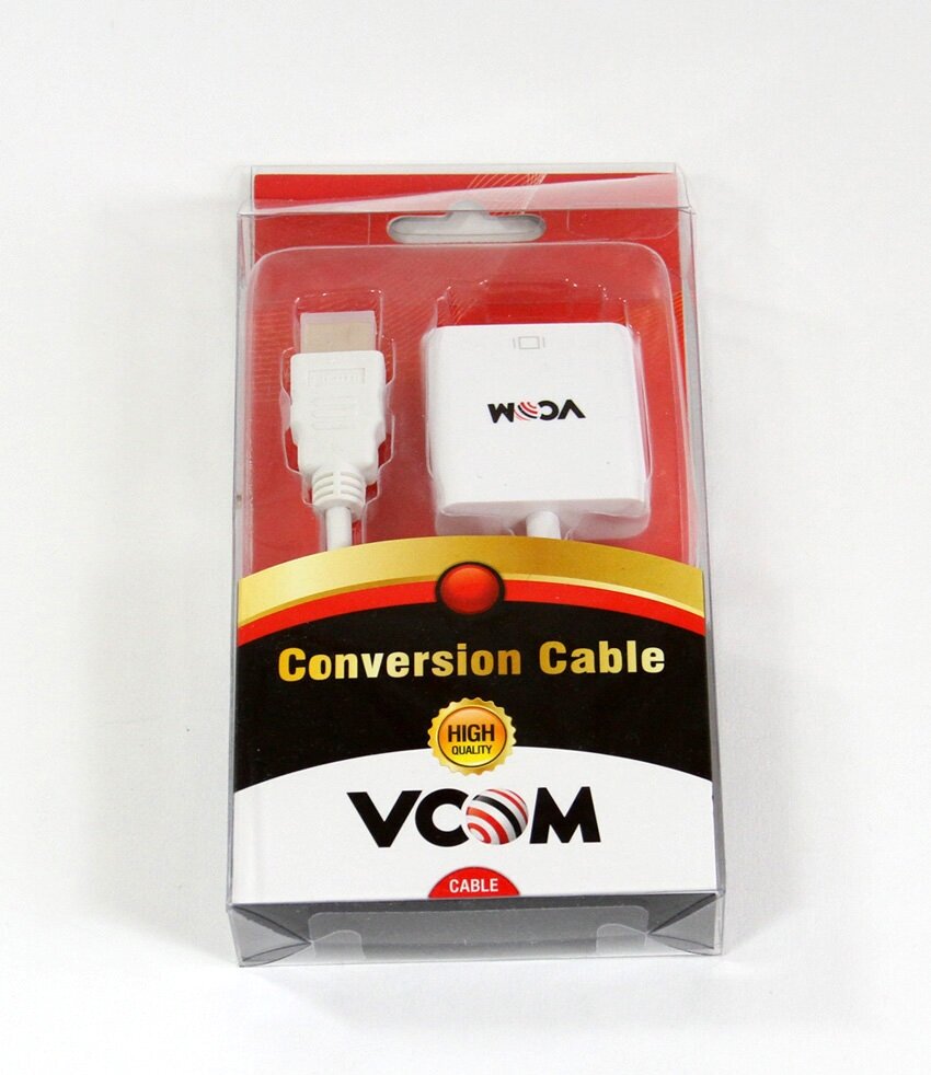 Переходник HDMI(M)-VGA(F) 0.1м VCOM CG558 VCOM Telecom - фото №6