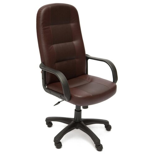 фото Компьютерное кресло tetchair дэвон офисное, обивка: искусственная кожа, цвет: коричневый