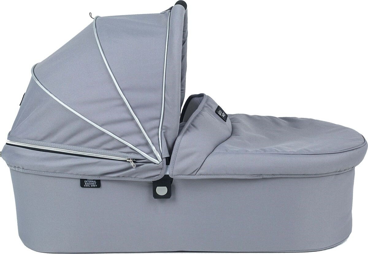 Люлька для прогулочной коляски Valco Baby External Bassinet Snap, Snap4, цвет: Cool Grey