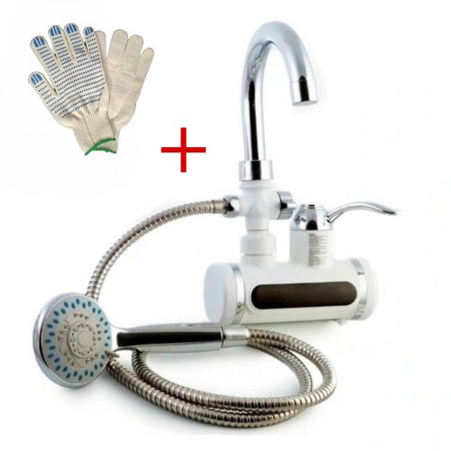 Водонагреватель смеситель проточный с лейкойПерчатки ХБ 169900₽