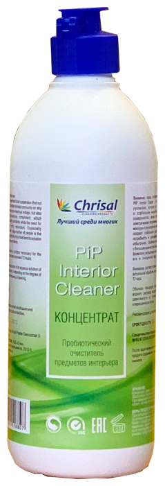 Универсальное чистящее пробиотическое средство Chrisal PIP Interior Cleaner 500 мл