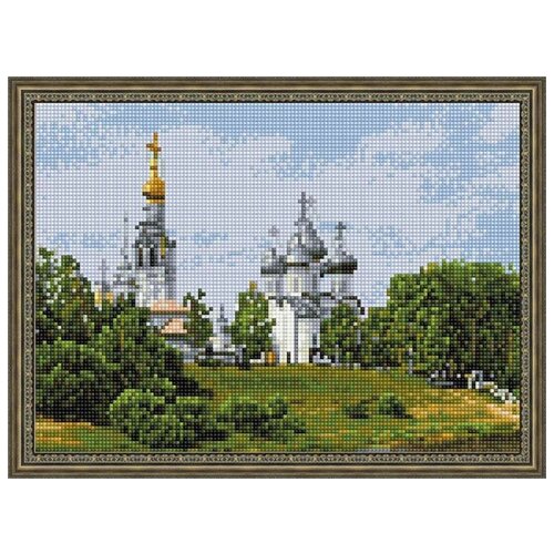 Алмазная вышивка ВанГогВоМне «Купола», 40x30 см