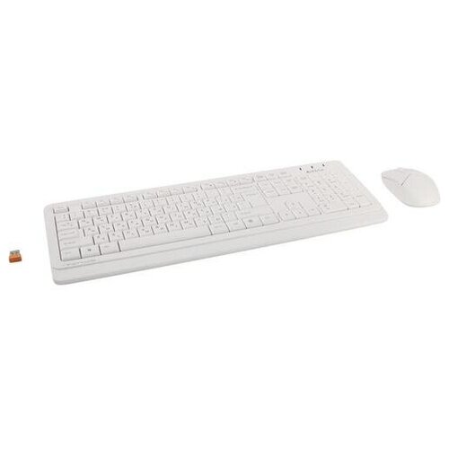 Клавиатура A4tech V-Track Wireless FG1012 беспроводная мышь t wolf q4 цвет белый