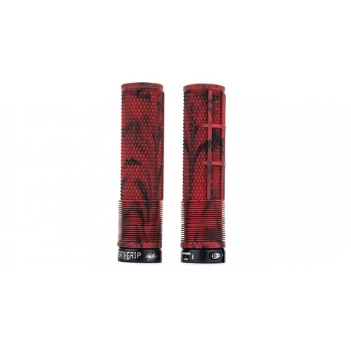 Ручки DMR Brendog Death Grip Flangeless Marble Red Thin (DMR-G-BREN2-THIN-MR)