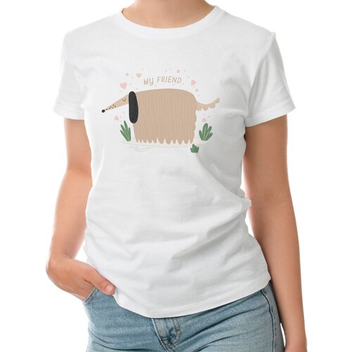 фото Футболка roly, хлопок, размер m, красный