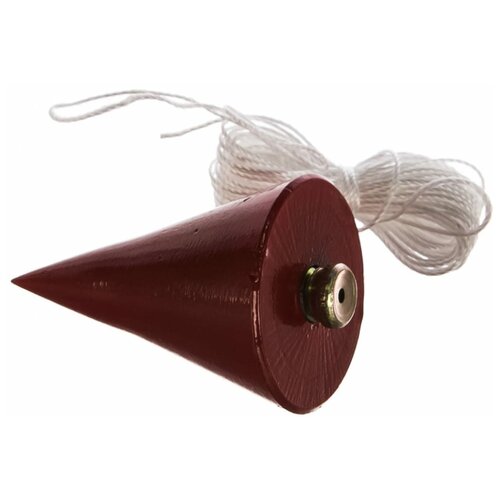 Отвес строительный конусный со шнуром Hobbi 200гр 14-3-102