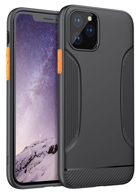 Накладка HOCO Warrior series TPU case для iPhone 11 Pro черная