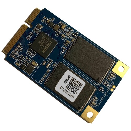 Диск SSD 480Gb Phison PS3111 (mSATA, 3D TLC NAND) MT-SSE480 OEM накопитель ssd 2 5 smartbuy sb480gb rvvl3 25sat3 revival 3 480gb sata iii tlc 3d nand ps3111 550 460 iops 81k mtbf 1 8m 7mm bulk