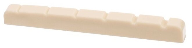 A028A Порожек верхний для электрогитары, 43х3,4х4,6-3,8мм, Alice