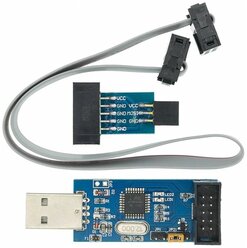 Программатор USB ISP ASP на Atmega8A для микроконтроллера AVR с поддержкой Windows, MacOS, Linux (У)