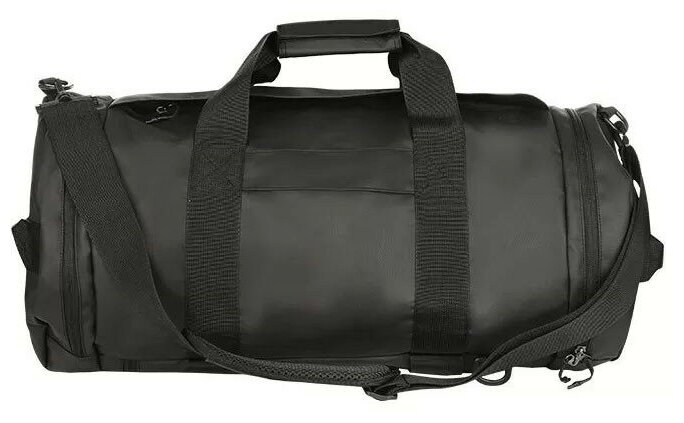 Сумка спортивная многофункциональная KELME Travel bag L, 8101BB5001-000, полиэстер, черный - фотография № 3
