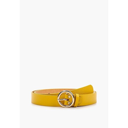 фото Ремень olio rosti, размер 110, желтый