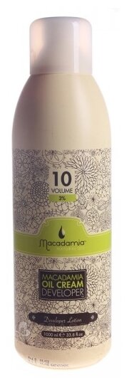 Macadamia Окислитель для краски Oil Cream Developer 3 %, 1000 мл