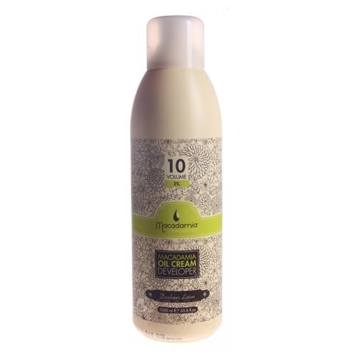 nanao nanaki helck volume 3 Macadamia Окислитель для краски Oil Cream Developer 3 %, 1000 мл