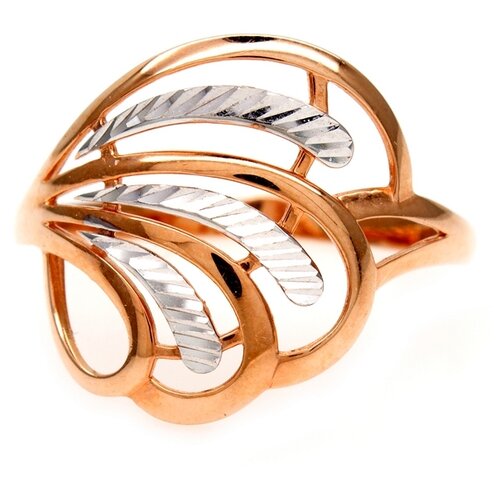 фото The jeweller кольцо из золота с алмазной огранкой в виде цветка 61055800, размер 18.5