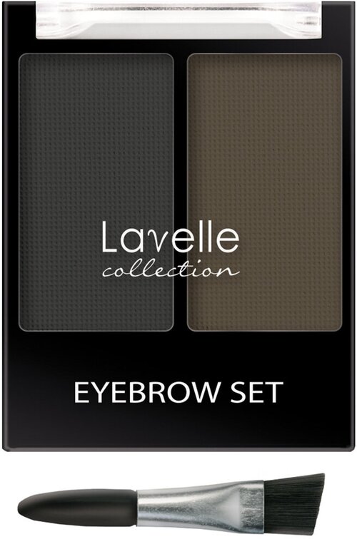 LAVELLE COLLECTION Набор для макияжа бровей, 3.5 г, 01 графитовый