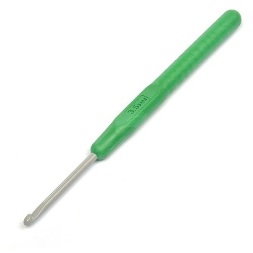 фото Крючки для вязания, цвет: зеленый, 3,5 мм, 10 штук, арт. с-277 вос