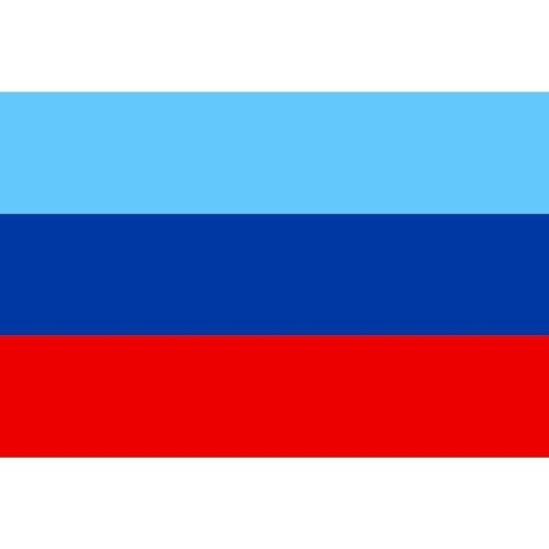 Флаг ЛНР. Размер 135x90 см. аппликация флаг лнр