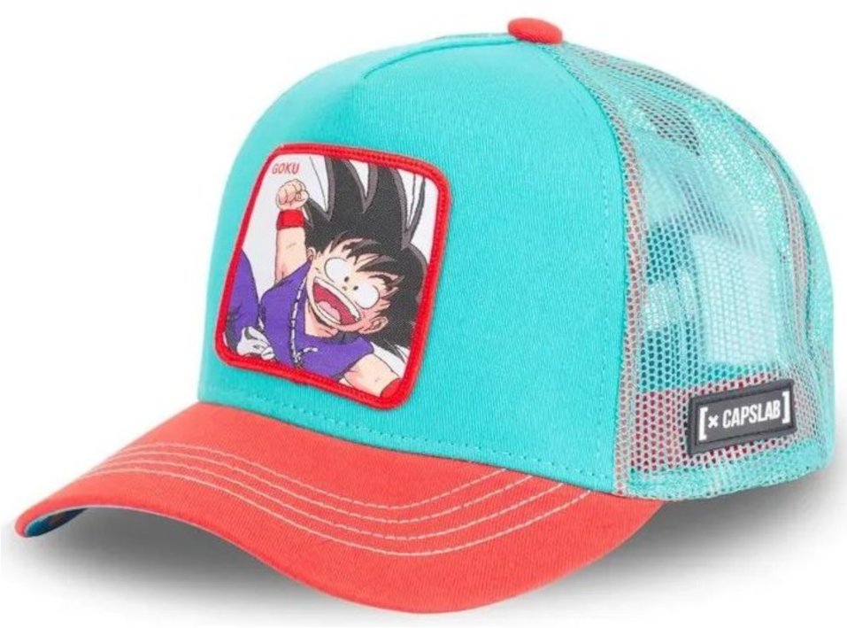 Бейсболка CAPSLAB Dragon Ball Goku (голубой) 88-278-19-00 
