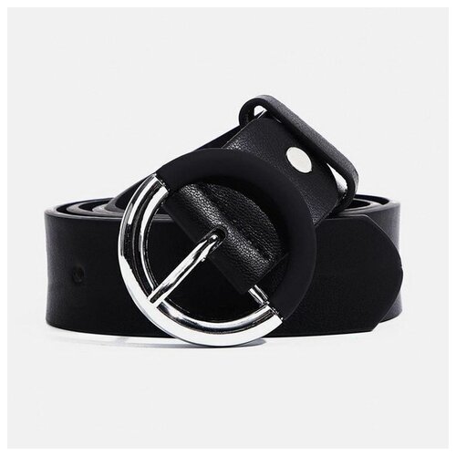 фото Ремень сима-ленд, размер 105, черный сима-лэнд