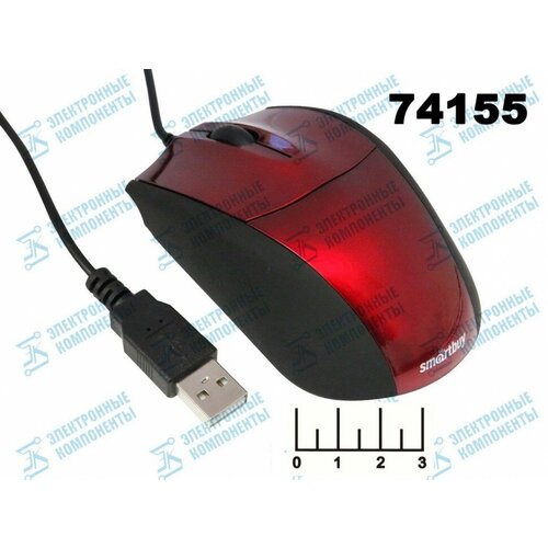 Мышь компьютерная USB проводная Smartbuy SBM-325-K черная 129700₽